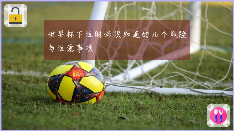 世界杯下注时必须知道的几个风险与注意事项